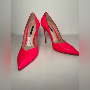 Barbie pink STUART WEITZMAN Anny stiletto pumps